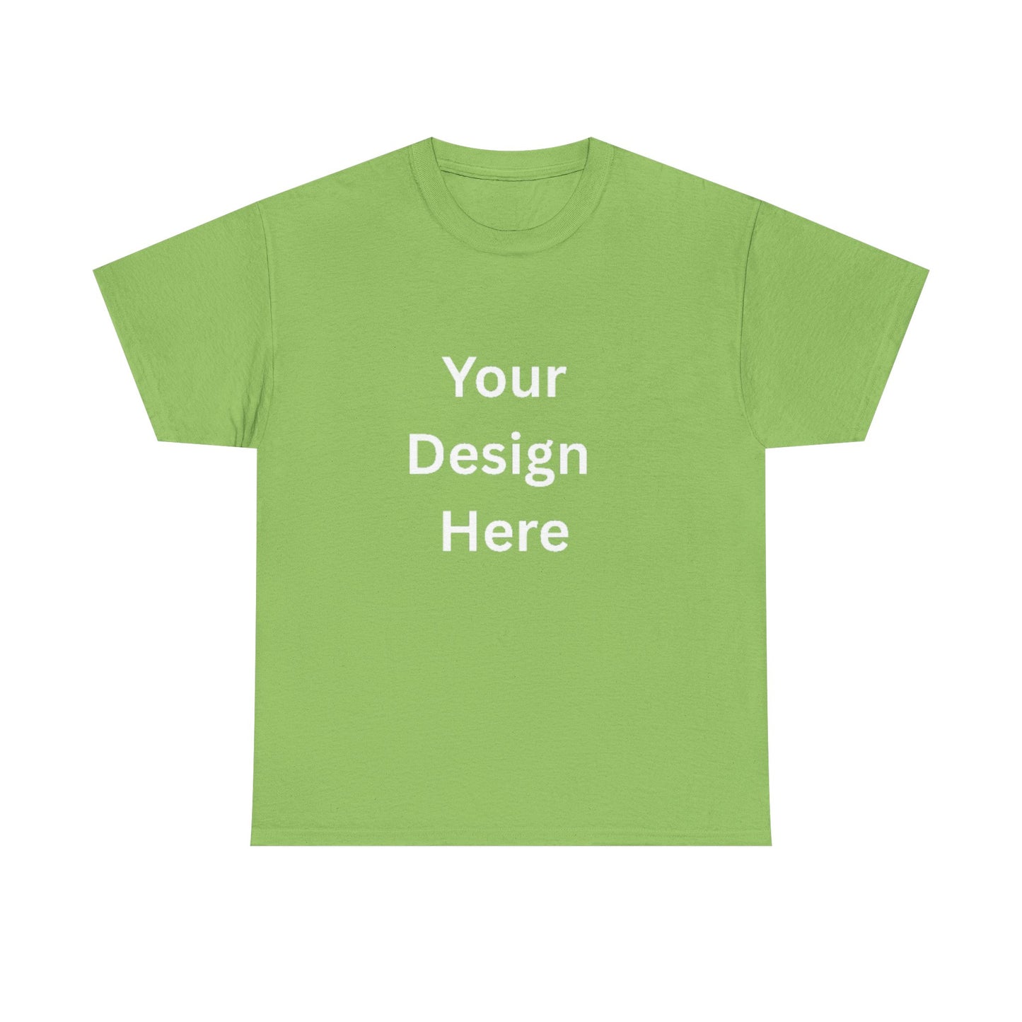 T-shirt unisexe classique en coton épais–Votre Image, À votre façon