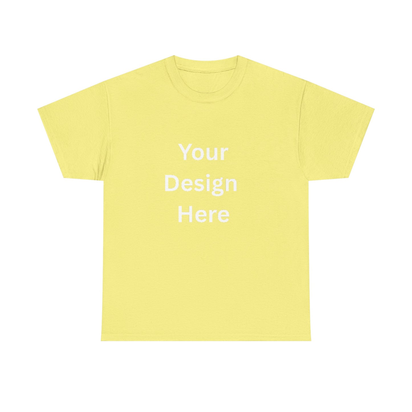 T-shirt unisexe classique en coton épais–Votre Image, À votre façon