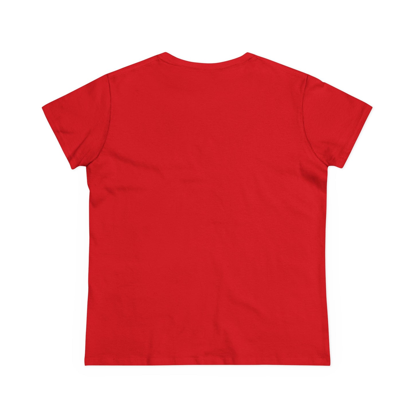 Customizable Women's Midweight Cotton Tee - Personalize with Your Design