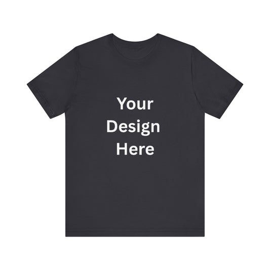 Custom Unisex Jersey Short Sleeve Tee