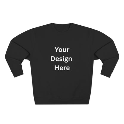 Sweat-shirt ras du cou unisexe personnalisable-Votre Image Ici