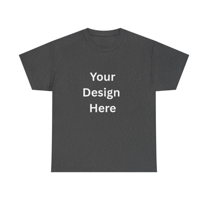 T-shirt unisexe classique en coton épais–Votre Image, À votre façon