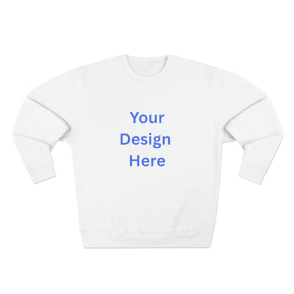 Sweat-shirt ras du cou unisexe personnalisable-Votre Image Ici