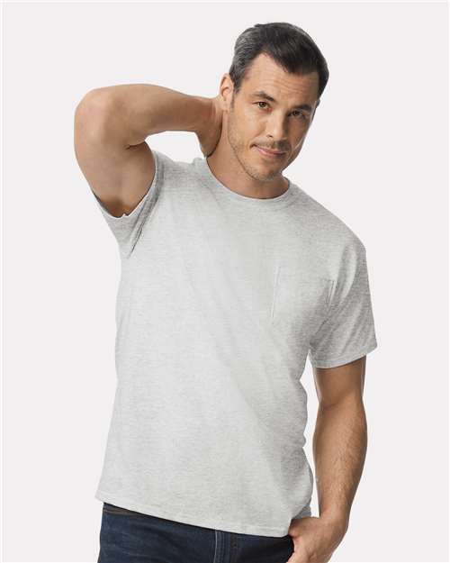 Gildan-T-shirt à poche en coton Ultra Cotton®-2300