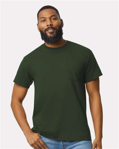 Gildan-T-shirt à poche en coton Ultra Cotton®-2300