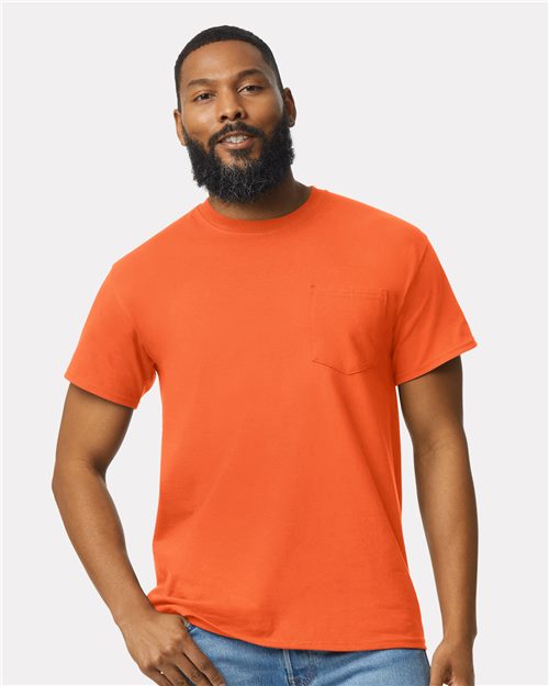 Gildan-T-shirt à poche en coton Ultra Cotton®-2300